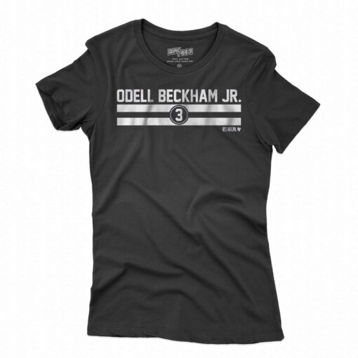 Odell Beckham Jr Name Number Stripe Shirt