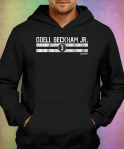 Odell Beckham Jr Name Number Stripe Shirt 3