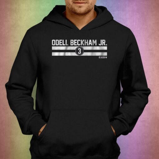 Odell Beckham Jr Name Number Stripe Shirt