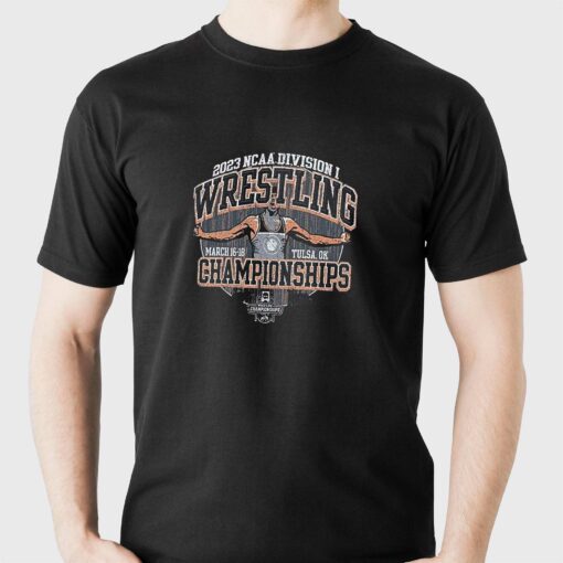 Official 2023 Ncaa Division I Wrestling Championship Shirt