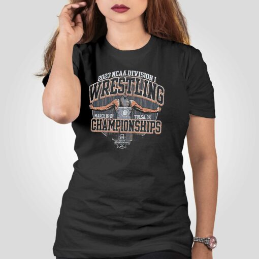 Official 2023 Ncaa Division I Wrestling Championship Shirt