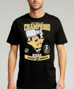 Official 2023 Stanley Cup Champions Vegas Golden Knights Mascot Shirt