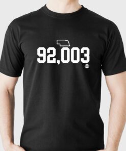 Official 92003 Nebraska T-shirt