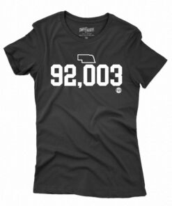 Official 92003 Nebraska T-shirt