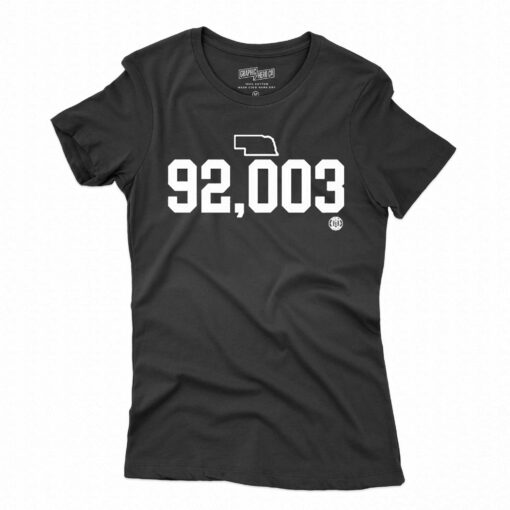 Official 92003 Nebraska T-shirt