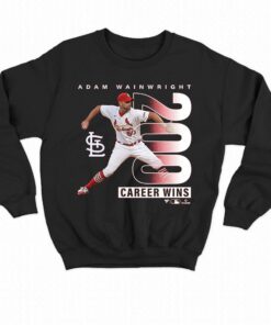 Official Adam Wainwright St Louis Cardinals 200th Career Win T-shirt