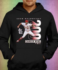 Official Adam Wainwright St Louis Cardinals 200th Career Win T shirt 3