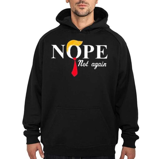 Official Anderson Cooper Trump Nope Not Again Jeras Ikehorn Shirt