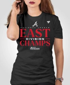 Official Atlanta Braves East Division Champions 2023 T-shirt Sweatshirt Hoodie