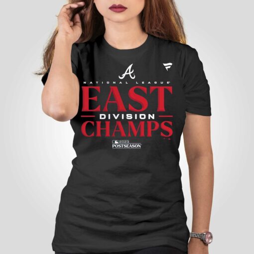 Official Atlanta Braves East Division Champions 2023 T-shirt Sweatshirt Hoodie