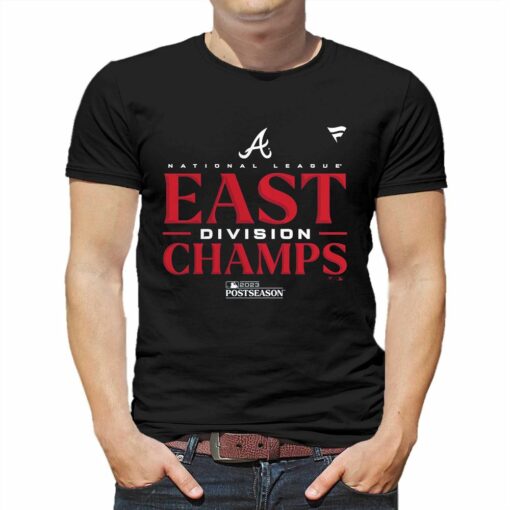 Official Atlanta Braves Nl East Division Champions 2023 Locker Room T-shirt Sweatshirt Hoodie