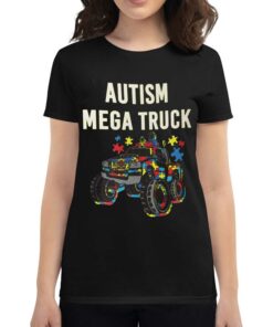 Official Autism Mega Truck T-shirt