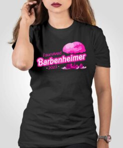Official Barbenheimer I Survived Barbenheimer T-shirt