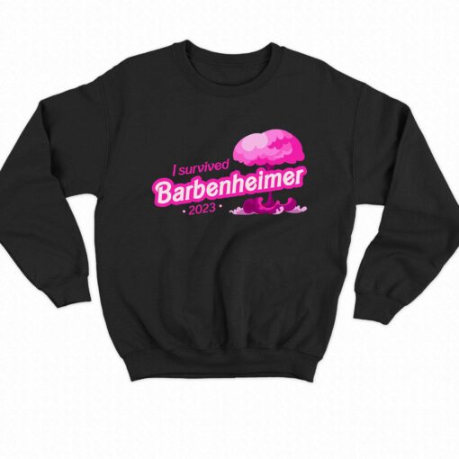 Official Barbenheimer I Survived Barbenheimer T-shirt