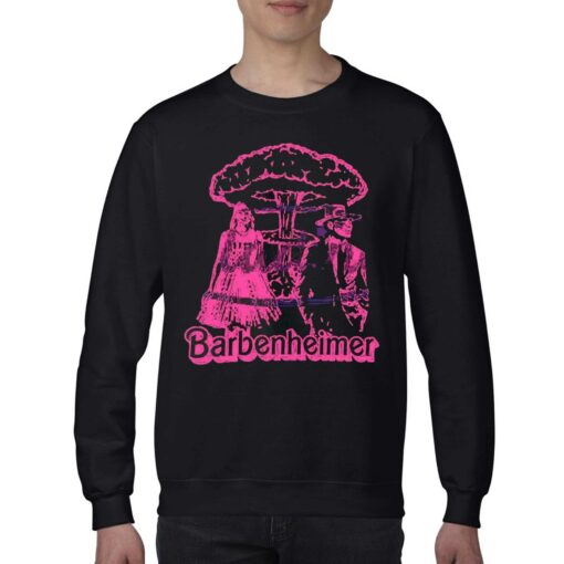 Official Barbie And Oppenheimer Movie Shirt Sweatshirt