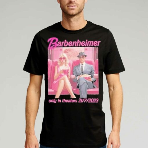 Official Barbie Oppenheimer Barbie 2023 Movie Oppenheimer Shirt