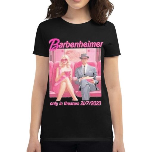 Official Barbie Oppenheimer Barbie 2023 Movie Oppenheimer Shirt