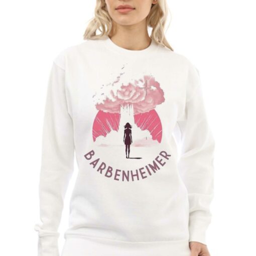 Official Barbie X Oppenheimer 2023 Barbenheimer T-shirt Sweatshirt