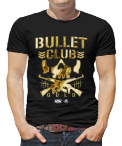 Official Bullet Club Gold Shirt Official Bullet Club Gold Shirt