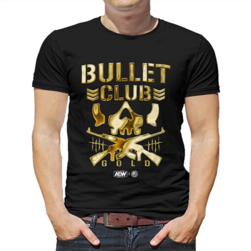 Official Bullet Club Gold Shirt