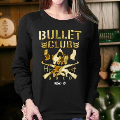 Official Bullet Club Gold Shirt