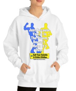 Official Call Your Suicide Crisis Lifeline T shirt 3