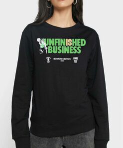 Official Celtics Unfinished Business 2023 Boston Celtics Playoffs Shirt