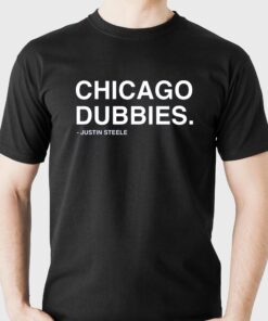 Official Chicago Dubbies Justin Steele T-shirt