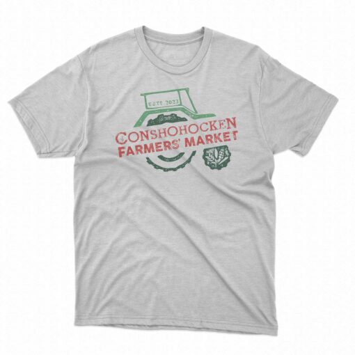 Official Conshohocken Farmers Market T-shirt