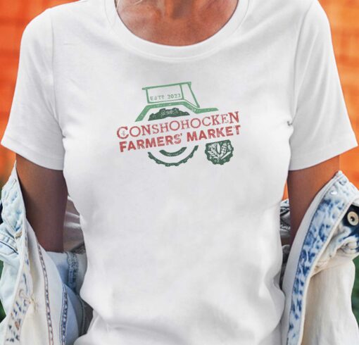 Official Conshohocken Farmers Market T-shirt