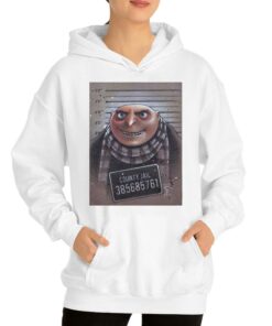 Official County Jail Gru Despicable Me Evil Genius Portrait Shirt 3