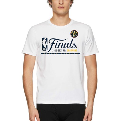 Official Denver Nuggets 2023 Nba Finals Champions Logo T-shirt