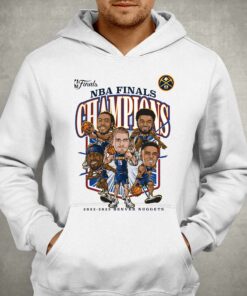 Official Denver Nuggets 2023 Nba Finals Champions Windmill Team Caricature T shirt 3