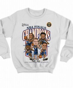 Official Denver Nuggets 2023 Nba Finals Champions Windmill Team Caricature T shirt 4