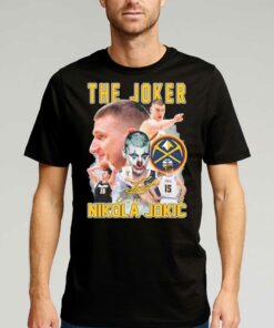 Official Denver Nuggets The Joker Nikola Jokic Signature 2023 Crewneck Sweatshirt Official Denver Nuggets The Joker Nikola Jokic Signature 2023 Crewneck Sweatshirt