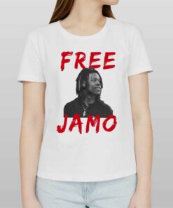 Official Detroit Lions Kerby Joseph Wearing Free Jamo T-shirt Official Detroit Lions Kerby Joseph Wearing Free Jamo T-shirt