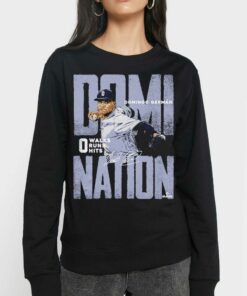 Official Domingo German New York Y Perfect Game Signature Shirt 4