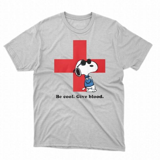 Official Donate Blood Snoopy Shirt