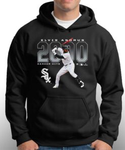 Official Elvis Andrus Chicago White Sox 2000 Hits T shirt 3