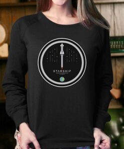 Official Fully Stacked Starship T shirt 4