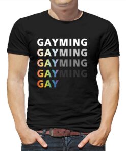 Official Gayming Gay Lgbt T-shirt Official Gayming Gay Lgbt T-shirt