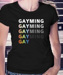 Official Gayming Gay Lgbt T-shirt