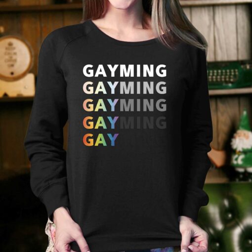 Official Gayming Gay Lgbt T-shirt