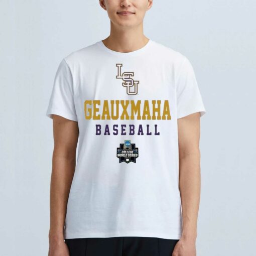 Official Geaux Maha Baseball 2023 Ncaa World Series Shirt