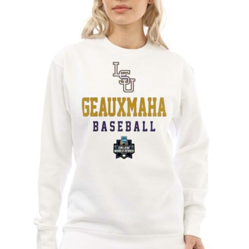 Official Geaux Maha Baseball 2023 Ncaa World Series Shirt