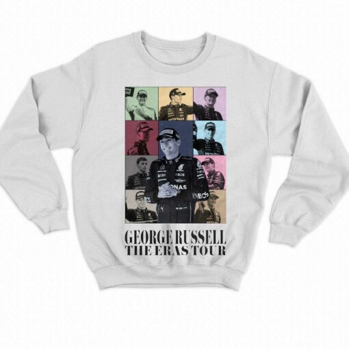 Official George Russell The Eras Tour Sweatshirt Hoodie