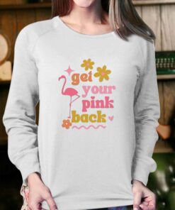 Official Get Your Pink Back T shirt Hoodie 4