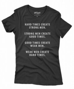 Official Hard Times Create Strong Men Shirt