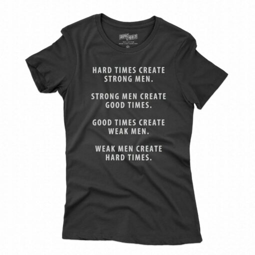 Official Hard Times Create Strong Men Shirt