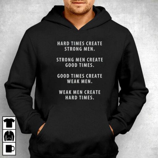 Official Hard Times Create Strong Men Shirt